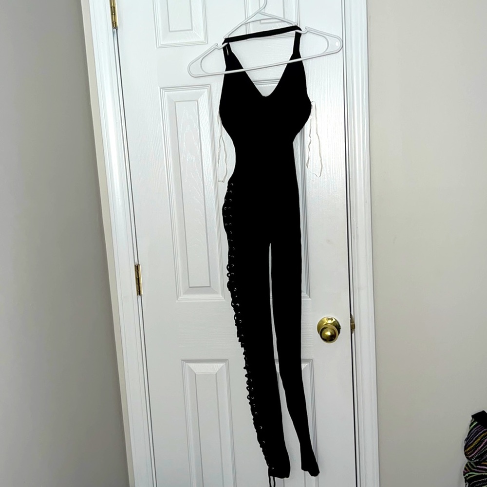 Black jumpsuit
